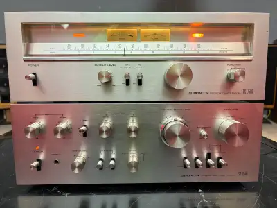 Vintage 70’s  Pioneer Stereo Amplifier/Tuner Set, View more