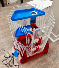 Hamster cages and accessories 