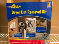 Dryer Lint Removal Kit.