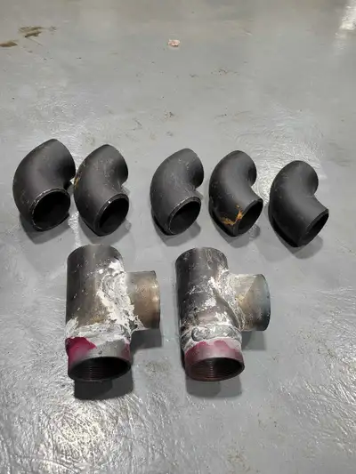 gas pipe and elbows, View more