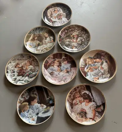 “SUGAR AND SPICE”  COLLECTOR PLATE SET by Sandra Kuck, View more