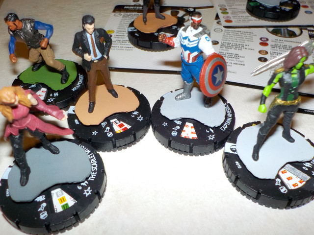 Heroclix Marvel Disney + miniature figures in Toys & Games in Oshawa / Durham Region - Image 2