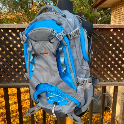 All zippers and buckles work as they should Compatible with a hydration pack (not included) Includes...