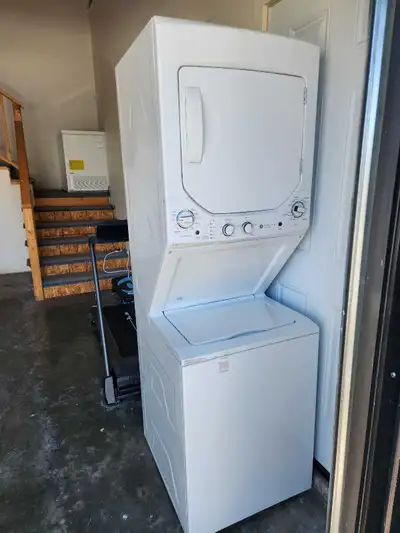 Unused Stacked GE Compact Washer/Dryer, View more