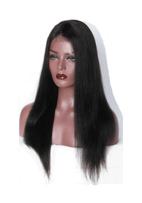 20 Inches Kim K 2" X 6" Lace Front Brazilian Human Hair Wig