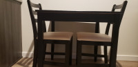 Dark Brown dinning set for two