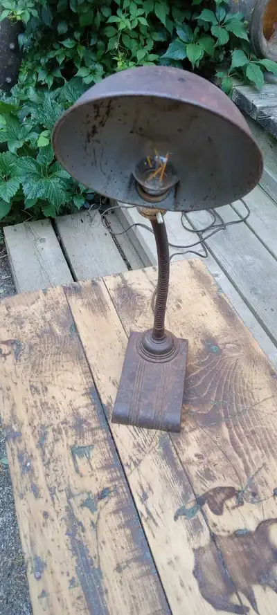 rustic desk lamp, View more