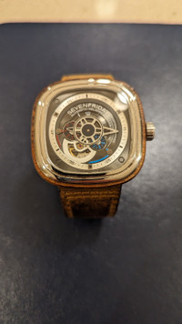 **** Seven Friday SF P3 Wooden  watch ***