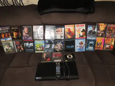 Blue Ray Player with movies, View more