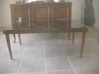 glass top coffee table, View more