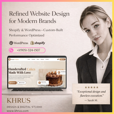 Shopify | WordPress | Web Design Studio, View more