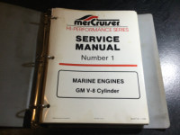 Mercruiser Hi-Performance GM 454 7.4L 502 8.2L 540 8.9L Manual