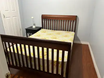 Well clean and fully furnished basement just painted and cleaned available for rent for vegetarian c...