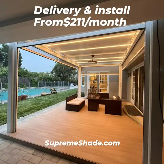 Motorized Pergola, BBQ Outdoor Kitchen, Prefab Pools in BBQs & Outdoor Cooking in City of Toronto - Image 2