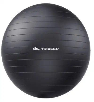 Trideer Extra-Thick Anti-Burst Exercise Ball with Pump, View more