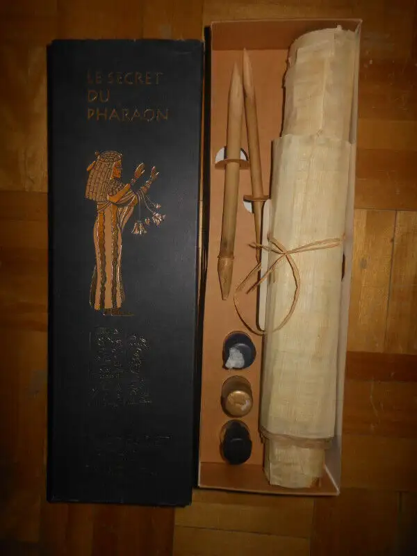 the secret of pharaohs papyrus drawing kit in Arts & Collectibles in City of Montréal - Image 4