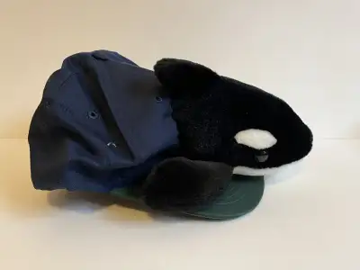 New Orca Plush Hat, View more