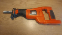 Cordless reciprocating saw, cultivator, hedge trimmer