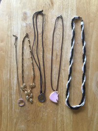 Necklaces $10.00 each 
