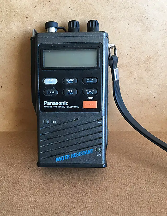 Panasonic KX-G1500 Handheld Marine VHF Radiotelephone for Parts63611957879171120