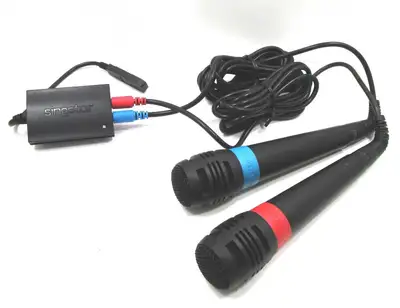 Selling my singstar mic controllers for PS3. They are mint and hardly used and been in storage a dec...