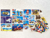 LEGO Assorted Manuals, Minifig Parts, Tools, Utensils, and More