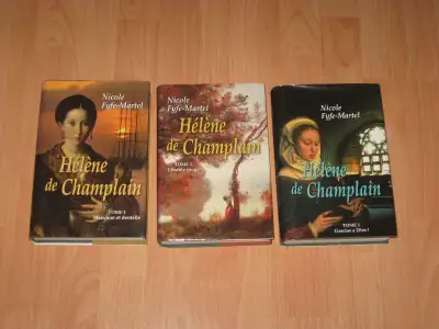 Hélène de Champlain - tomes 1-2-3