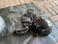 Motorcycle Gloves, Goggles & Half Helmet, Jackets, Vest, Boots