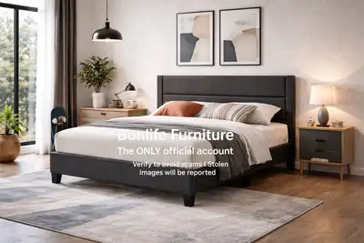 queen bed frame queen platform bed frame , View more