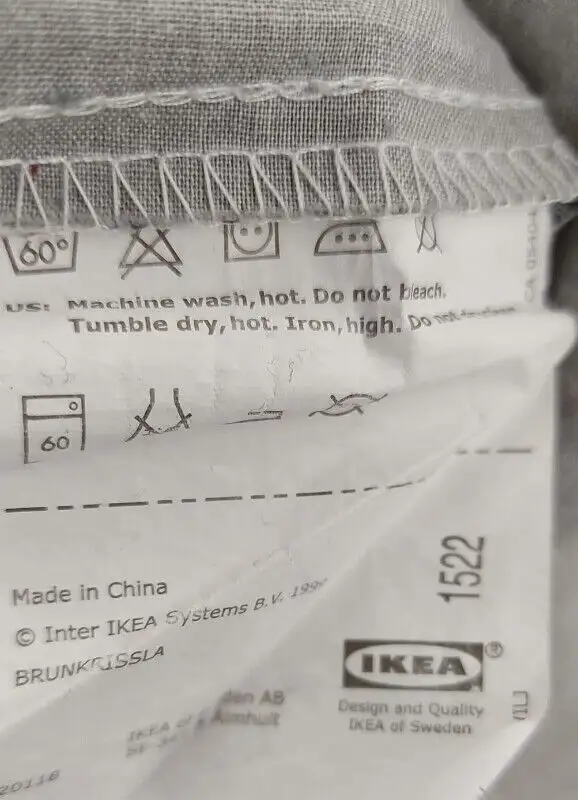 DUVET: I can't believe this isn't down! (FULL size) + IKEA COVER in Bedding in London - Image 8