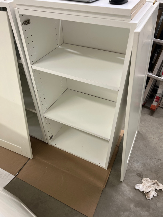 IKEA Sektion cabinets with off white Grimslov doors in Cabinets & Countertops in Calgary - Image 2