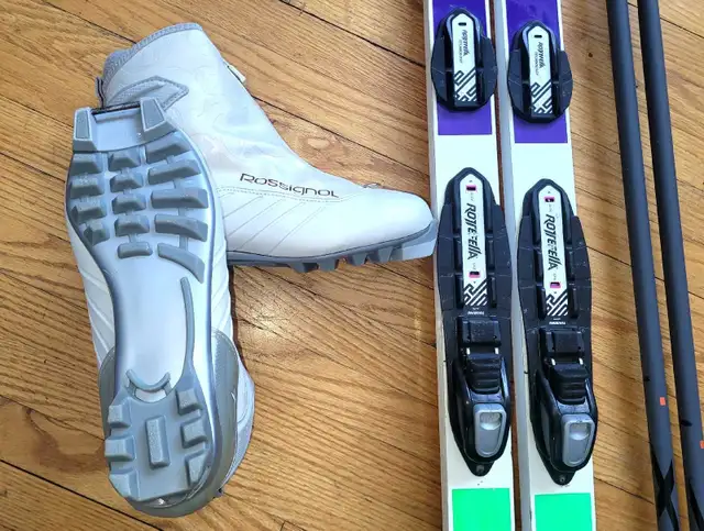 Cross Country Ski set Waxless - Womens 6 - 11 / Youth/Mens 5-10 in Ski in Winnipeg - Image 8