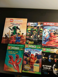 Lego Ninjago Set of 6 books