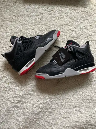 JORDAN 4 BRED REIMAGINED, Size 10 Mens, View more