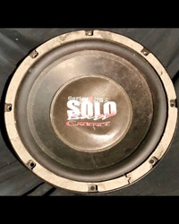 Cadence Solo 10” subwoofer