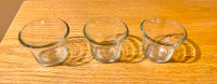 Candle Glass Holder set of 3