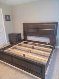 King sized bed set