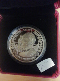 2015 Royal Canadian Mint $20 sir John A. MacDonald silver dollar