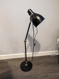 Desk lamp (Ikea?), black