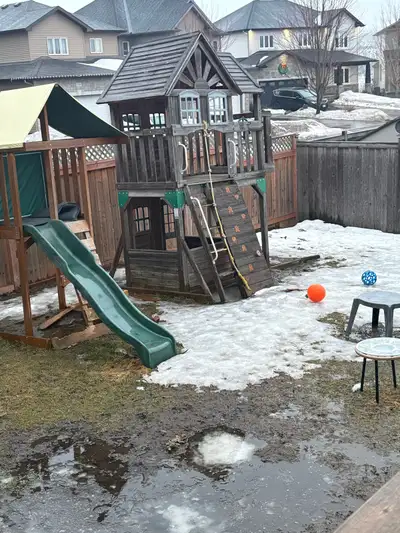 FREE outdoor children’s play structure , View more