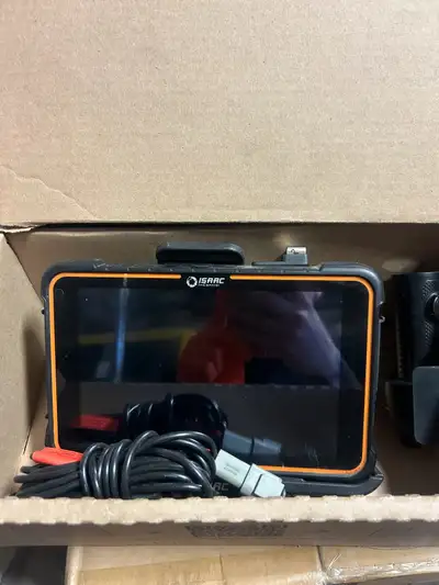 Selling barely used Isaac Boxes. Comes with Tablet,Dashcam, mounting bracket and necessary hardware