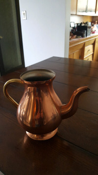 Copper Tea/Coffee Pot