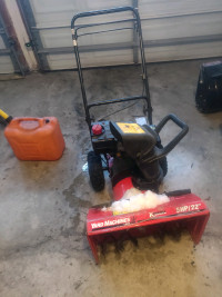 Snow blower p
Repair