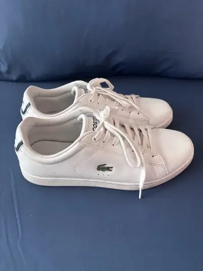Lacoste Men's White Sneakers Sz 9, View more