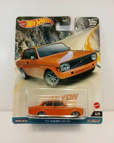'73 Volvo 142 GL 2023 Hot Wheels Premium Car Culture Canyon Warriors 4/5 $8