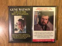 2x Gene Watson cassettes in great condition.