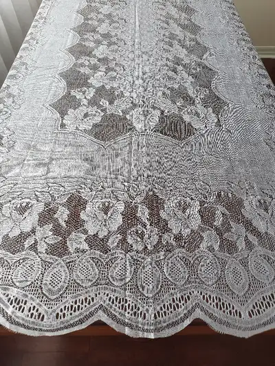 Tablecloth Lace. New and used. 5 available, View more