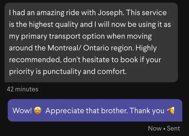 OTT TO MTL | PRIVATE DRIVER 545235703788349448