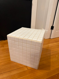 Custom Made Designer Cube Tiles Side Table