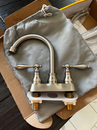 Brand new tap, faucet , bathroom , kitchen , silver , stainless 
